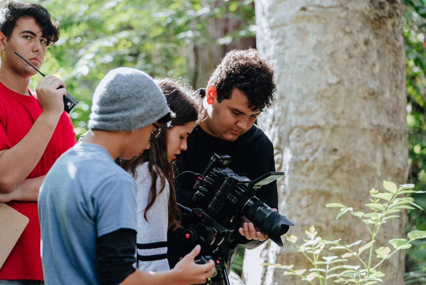 teaches filmmaking techniques