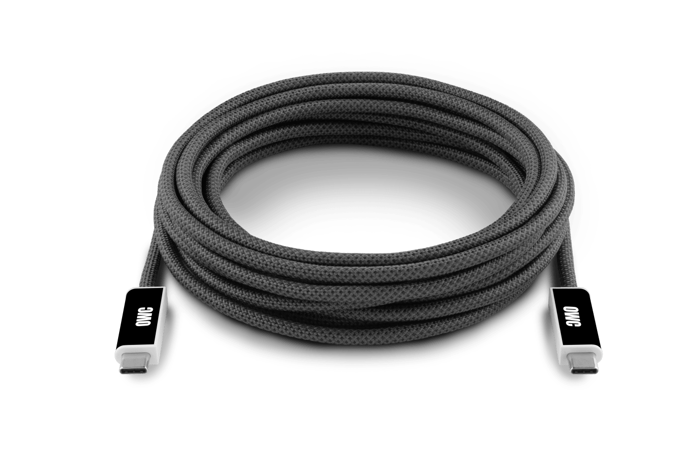 OWC USB4 40Gb/s Active Optical Cable coiled