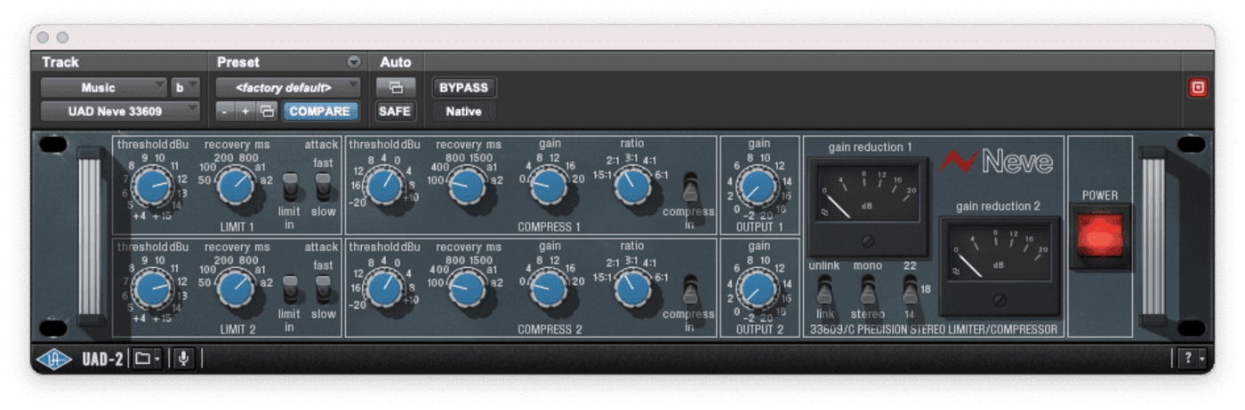 Neve 33609 by UAD