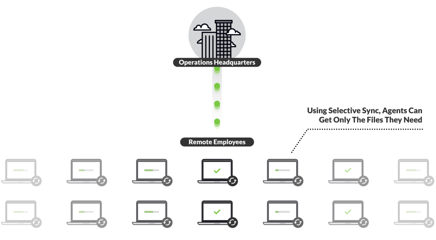 Resilio Selective Sync
