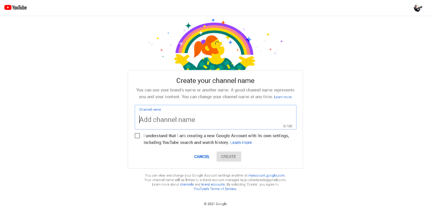 YouTube Channel Name