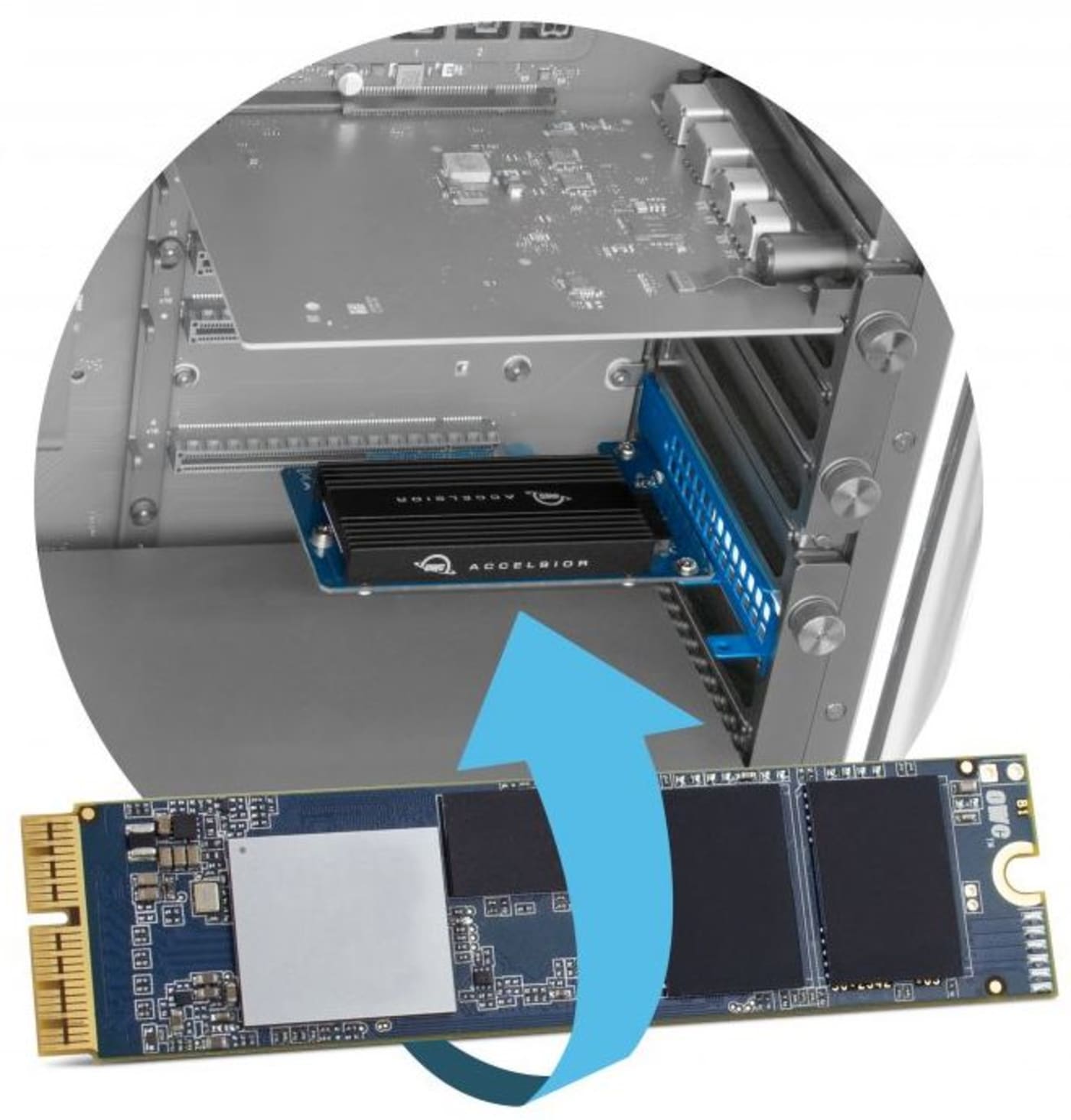 OWC Accelsior 1A SSD to PCIe Adapter Card