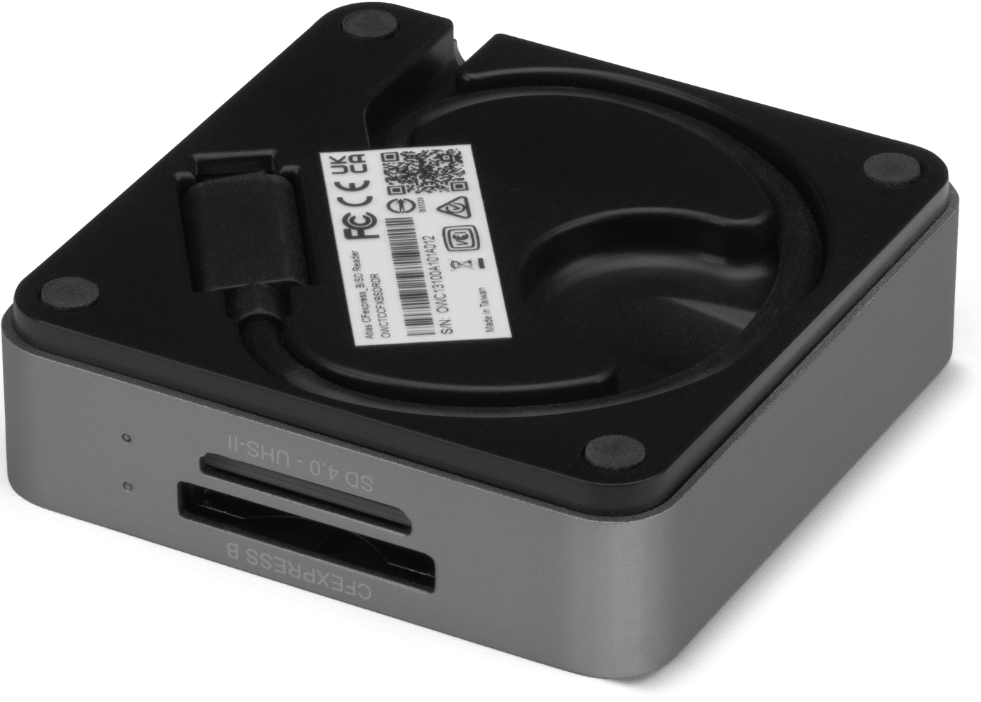 OWC Atlas Dual CFexpress + SD Card Reader