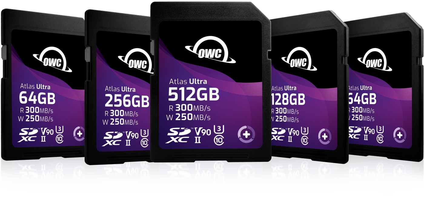 OWC Atlas Ultra SD Memory Cards