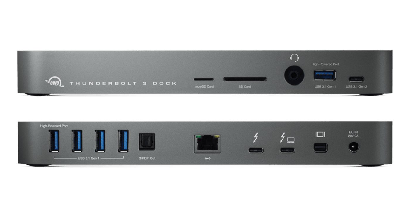 OWC Thunderbolt 3 Dock