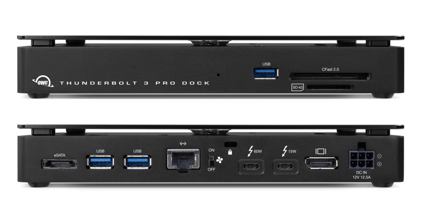OWC's Thunderbolt Pro dock is a true no-compromise dock.