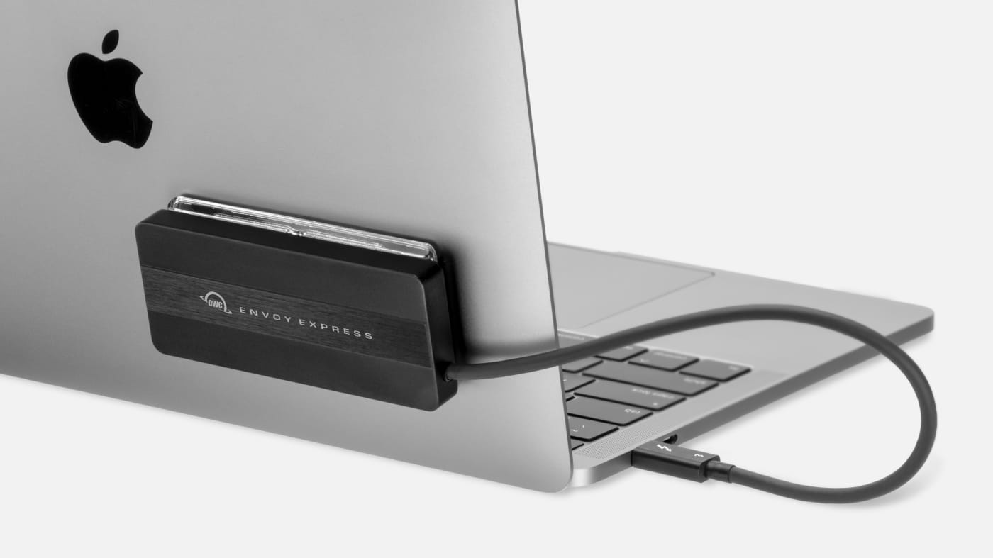 OWC Envoy Express on MacBook pro