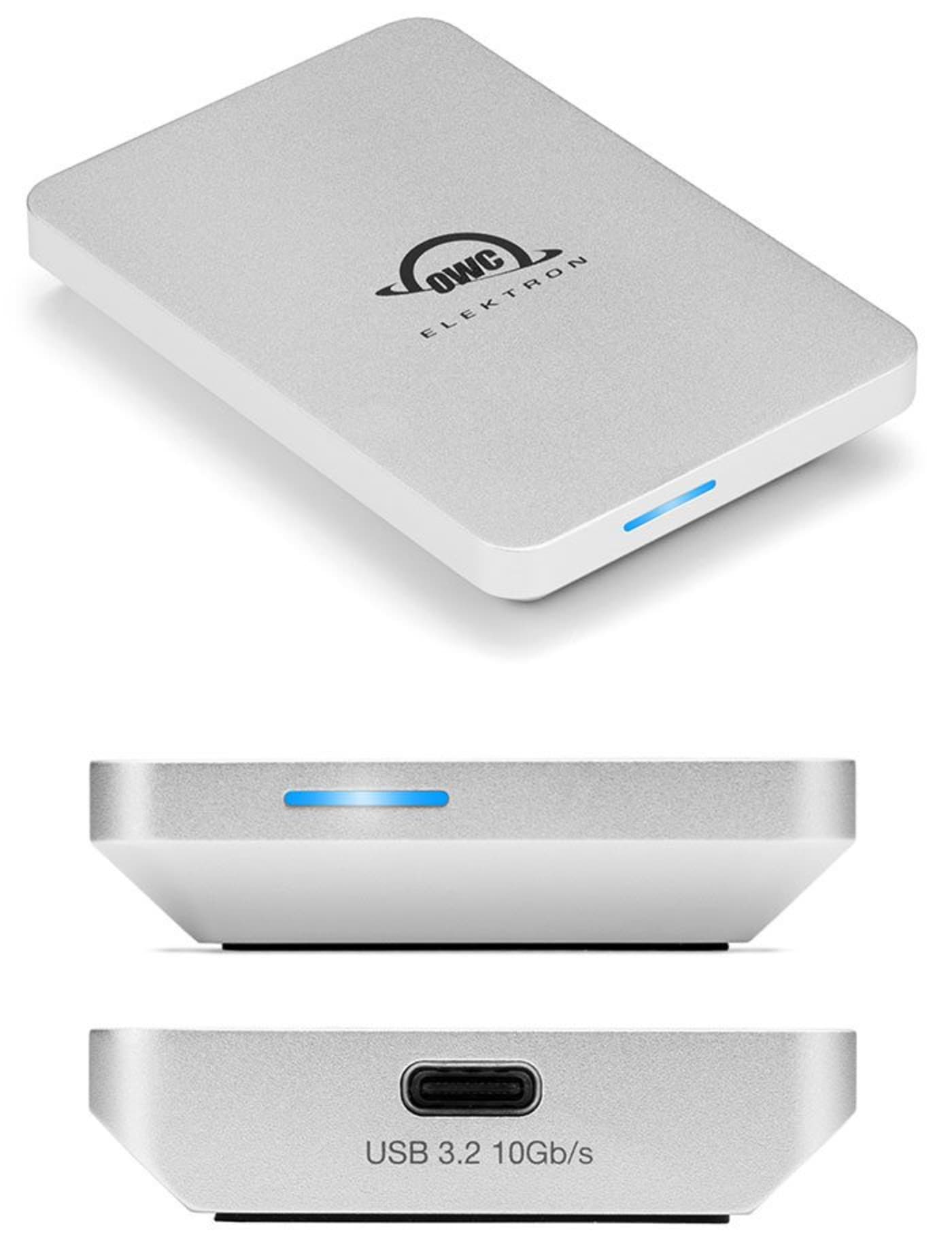 Disque SSD externe de poche 1 To OWC Envoy Pro mini USB-C & USB-A