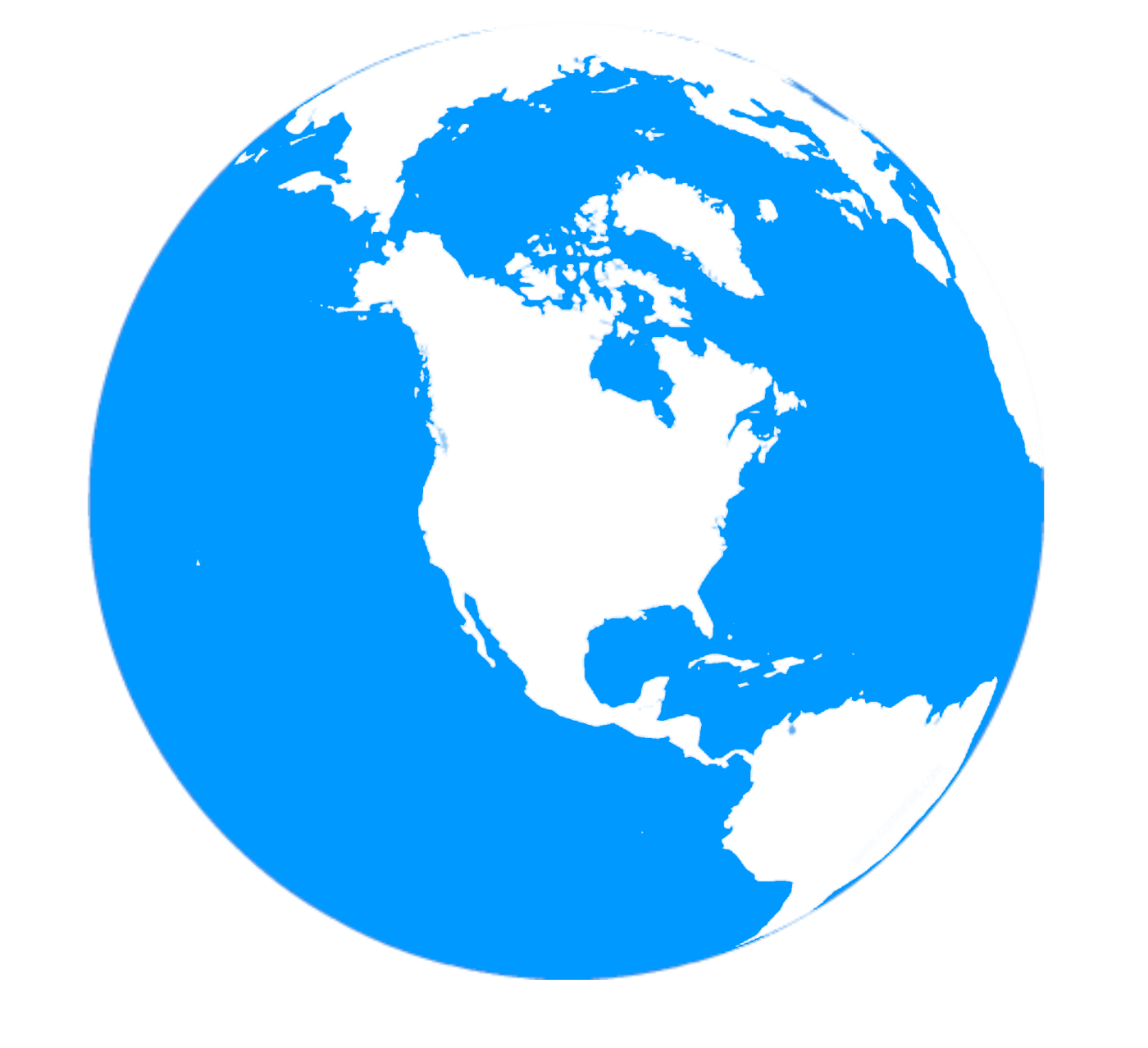 North America Globe icon