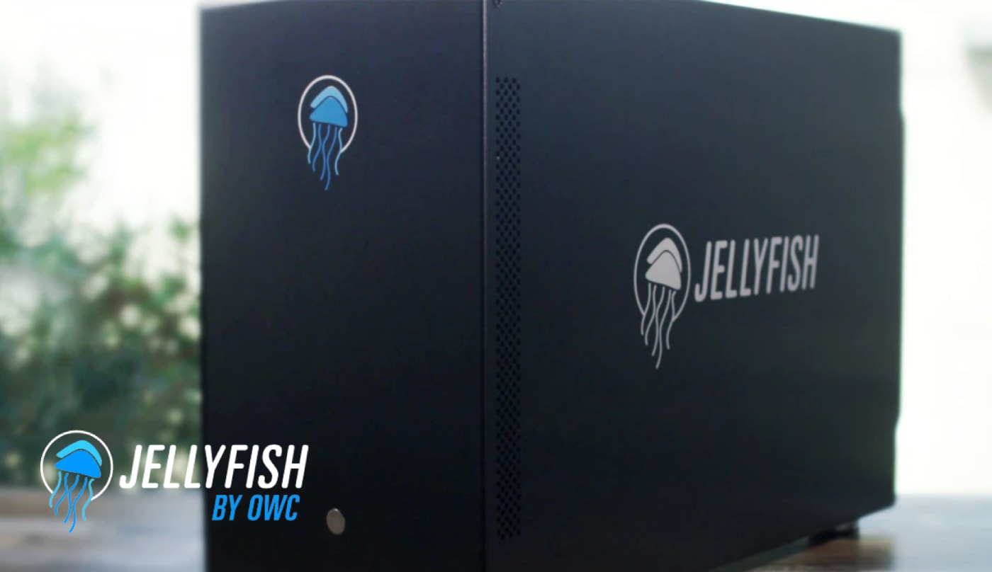 OWC Jellyfish on desktop
