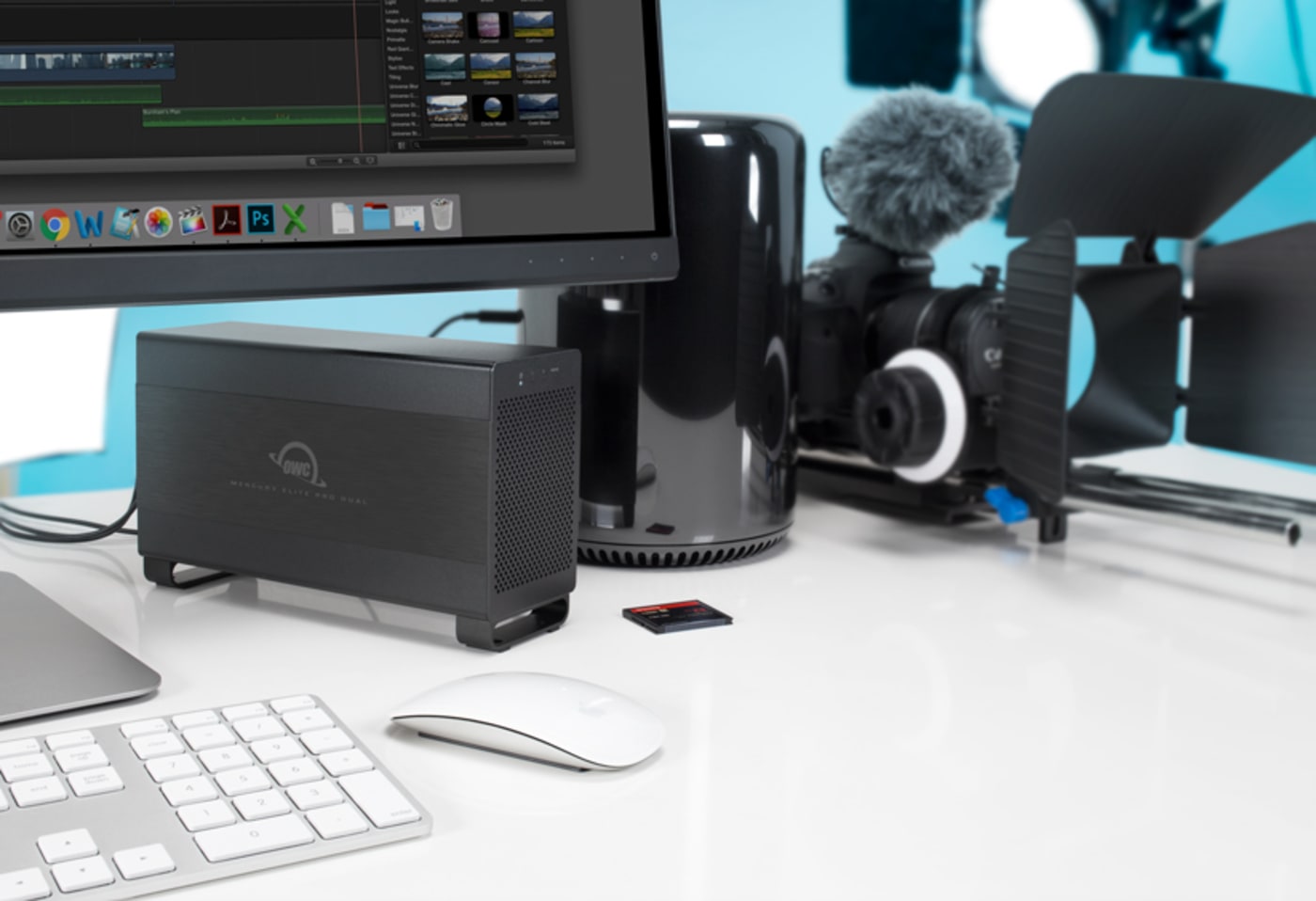 OWC Mercury Elite Pro Dual USB 3.1 and Thunderbolt 2