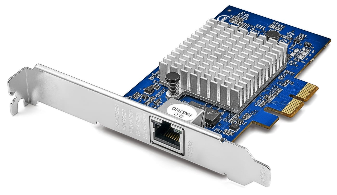 Single 2.5G 4-Speed Multi-Gigabit Ethernet PCIe Card