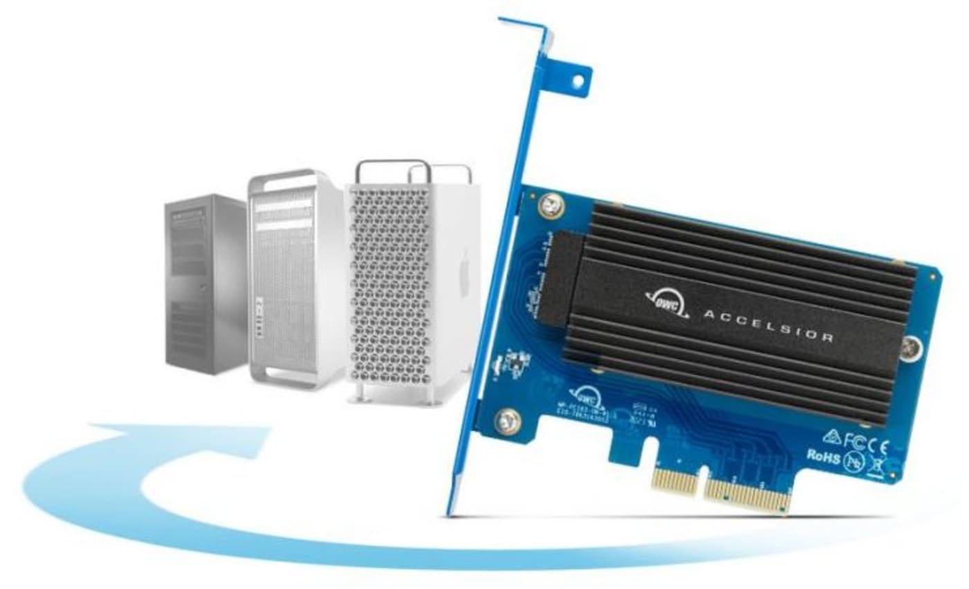 OWC Accelsior 4M2 SSD for Apple Mac Pro