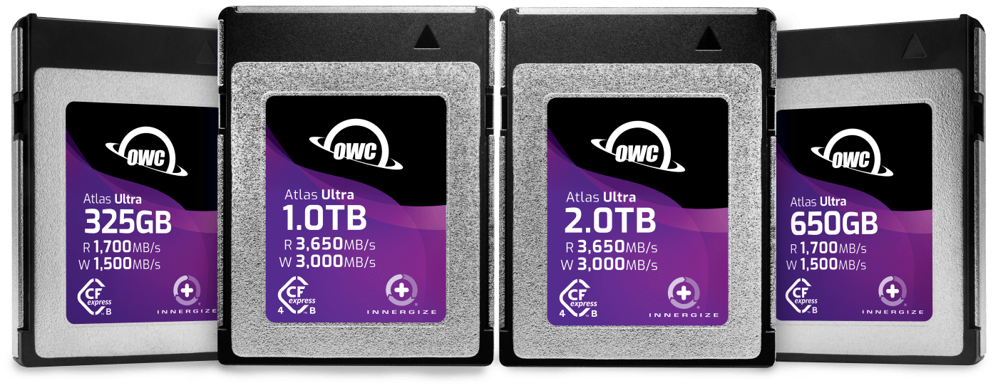 OWC Atlas Ultra CFexpress Memory Cards