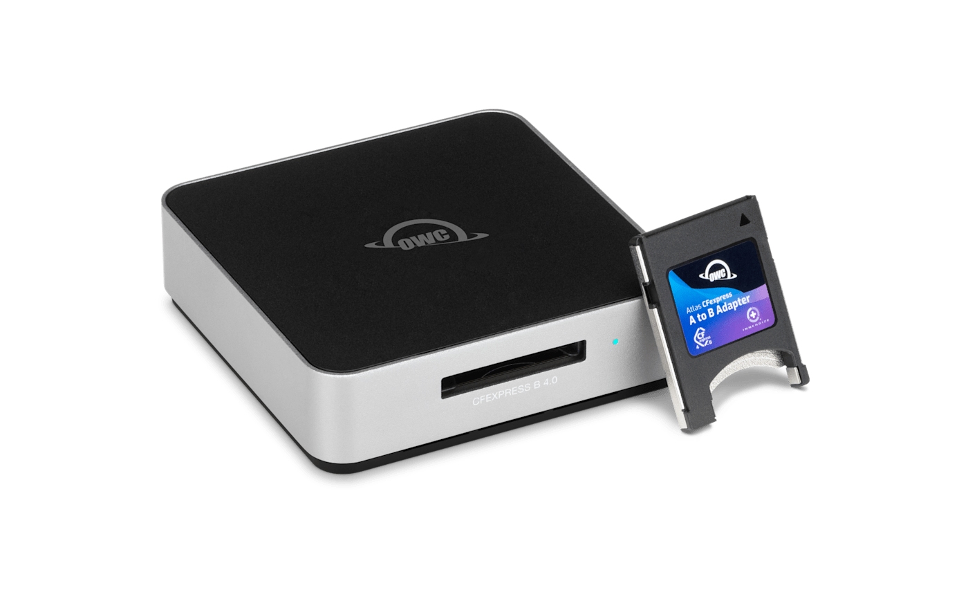 OWC Atlas CFexpress Card Reader for Type B and A