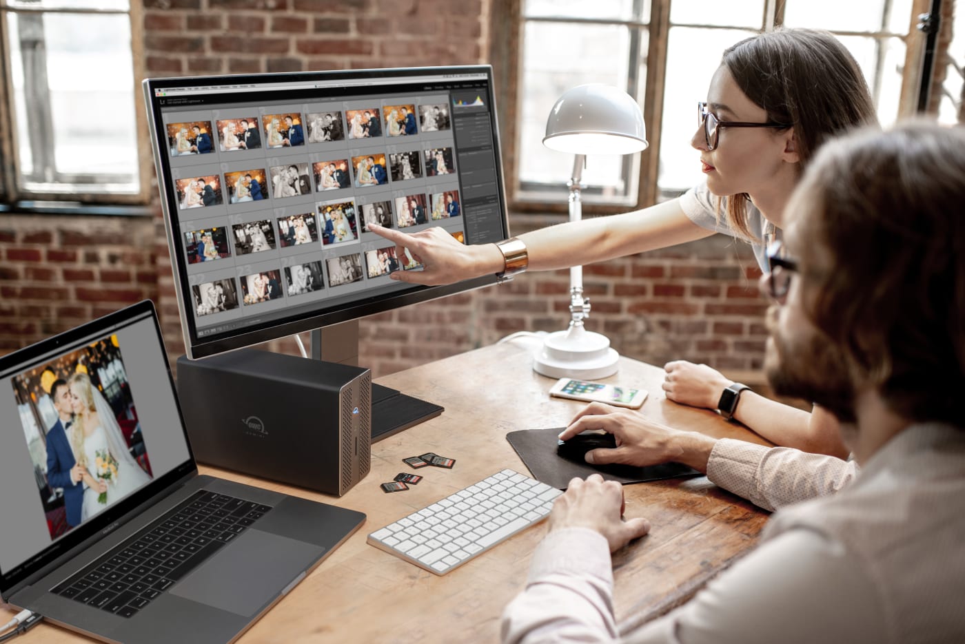 Gemini fits neatly on your desktop and packs storage up to 40TB