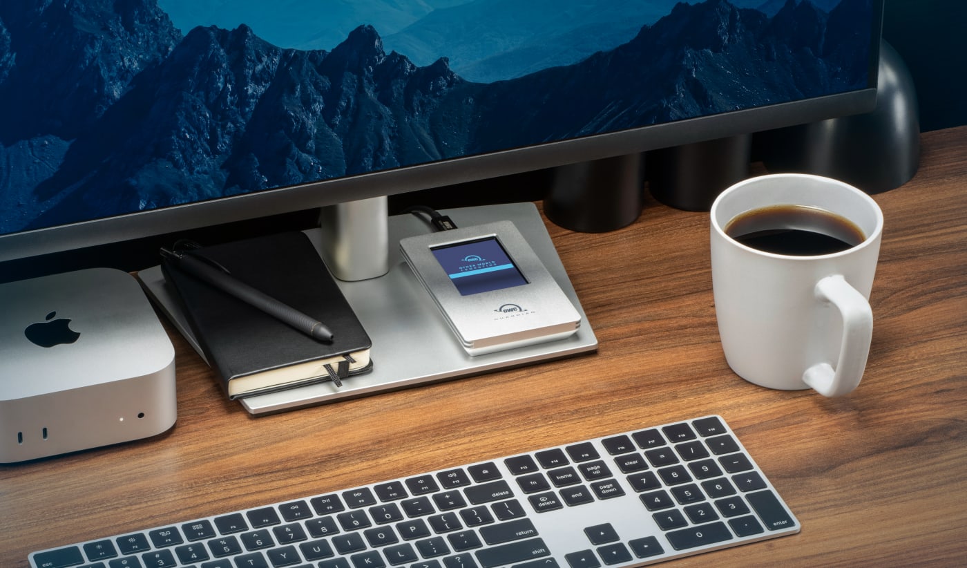 OWC Guardian on desktop