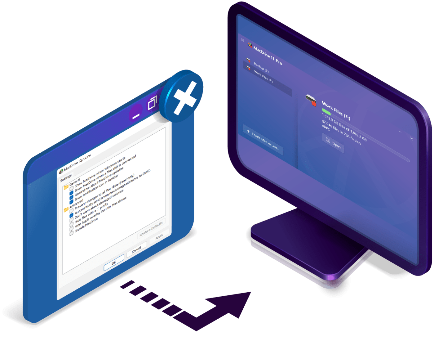 Disk management screenshots