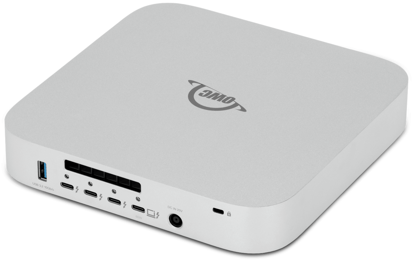 OWC Stack AI 3/4 rear view