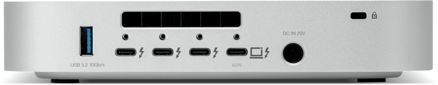 OWC Stack AI rear view