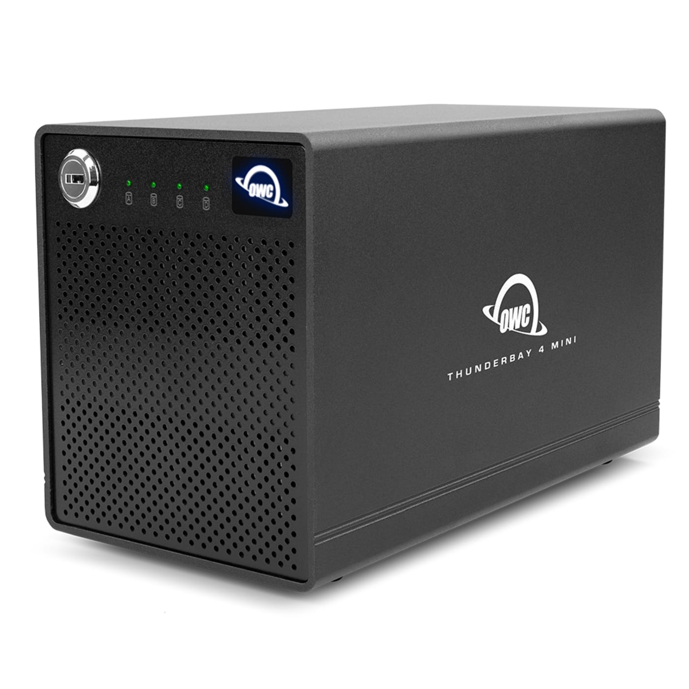 Boîtier RAID 4 baies Thunderbolt 3 OWC ThunderBay 4 mini (sans