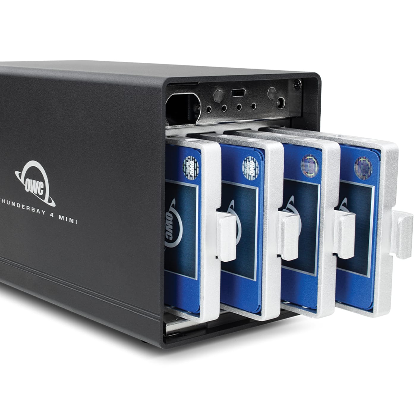 OWC – boîtier RAID 4 NAS, 4 baies, Thunderbolt 3, stockage en