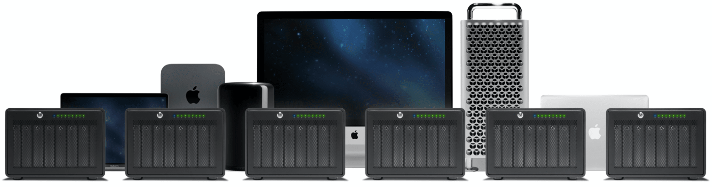 OWC ThunderBay 8 in daisy chain