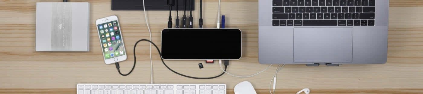 OWC Thunderbolt 3 Dock connectivity banner