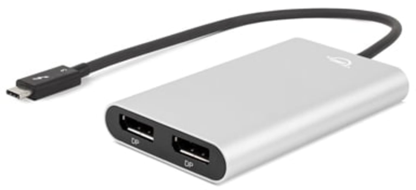 OWC Thunderbolt 3 Dual DisplayPort Adapter