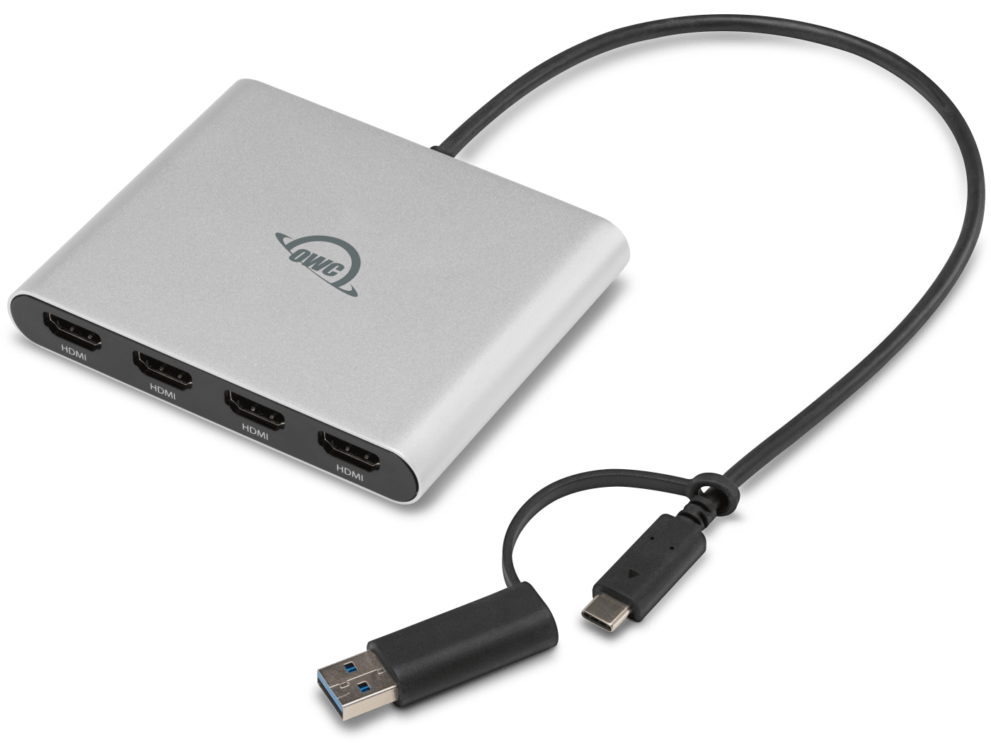 USB-C Quad HDMI 4K Display Adapter