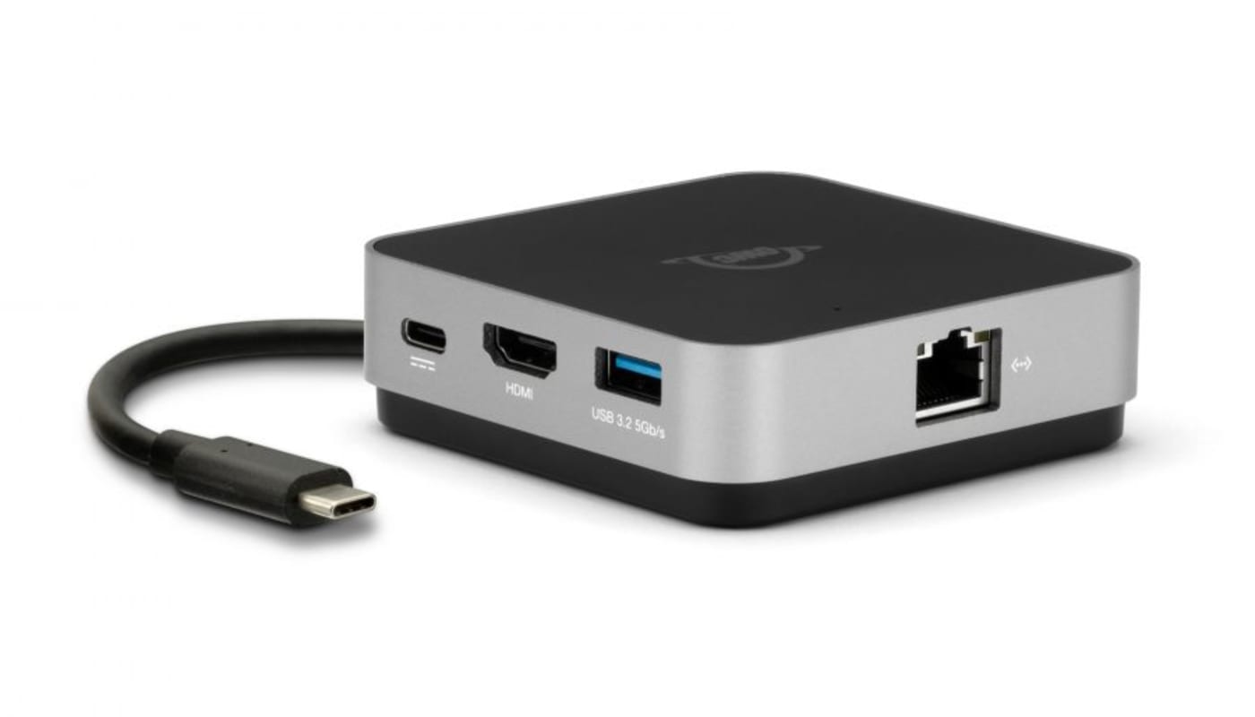 Adaptateur USB-OTG, f. USB-C - port USB, USB 3.2 Gen1, 5 Gbit / s, alu