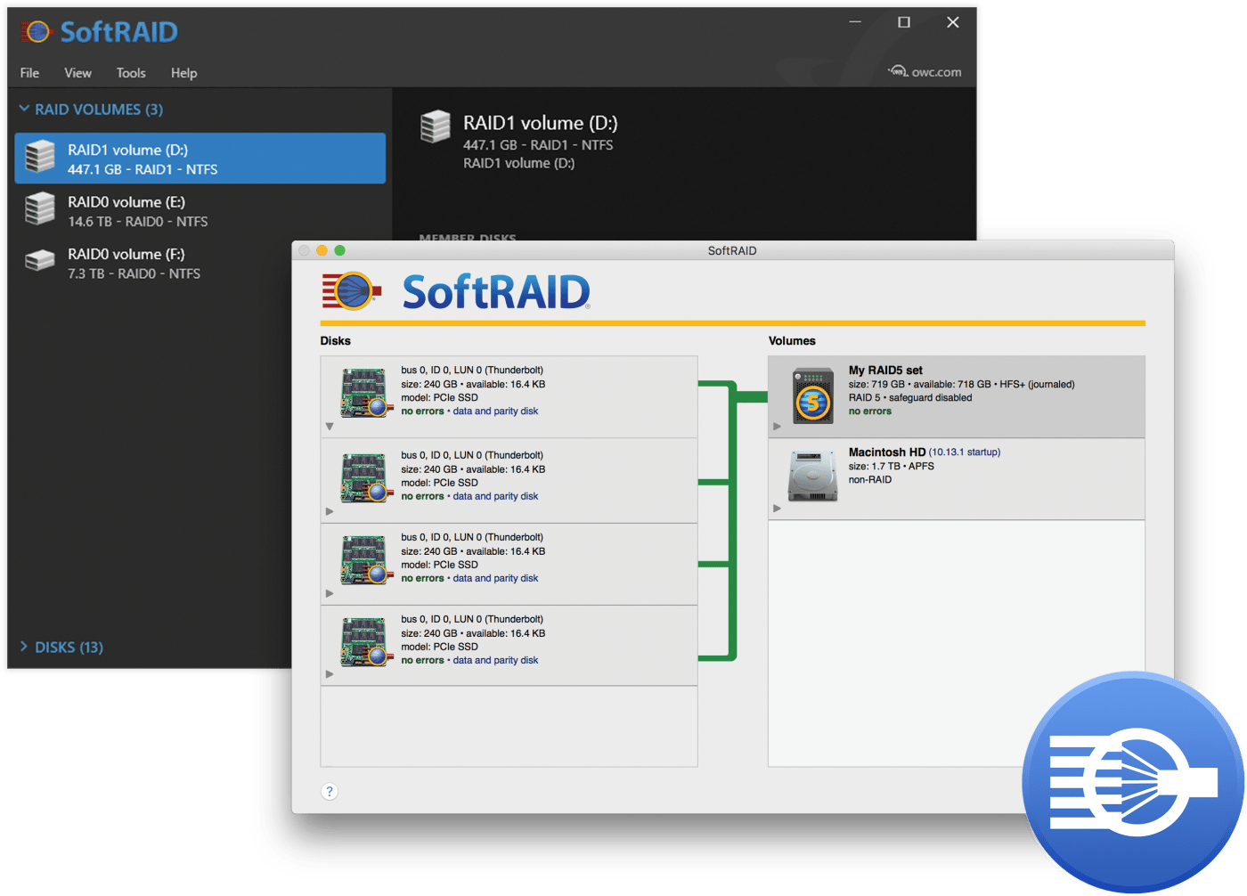 SoftRAID XT Windows Mac Reflect