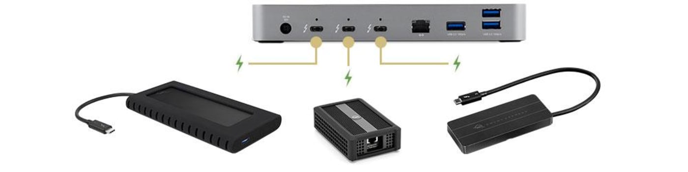 Thunderbolt Dock Port Power