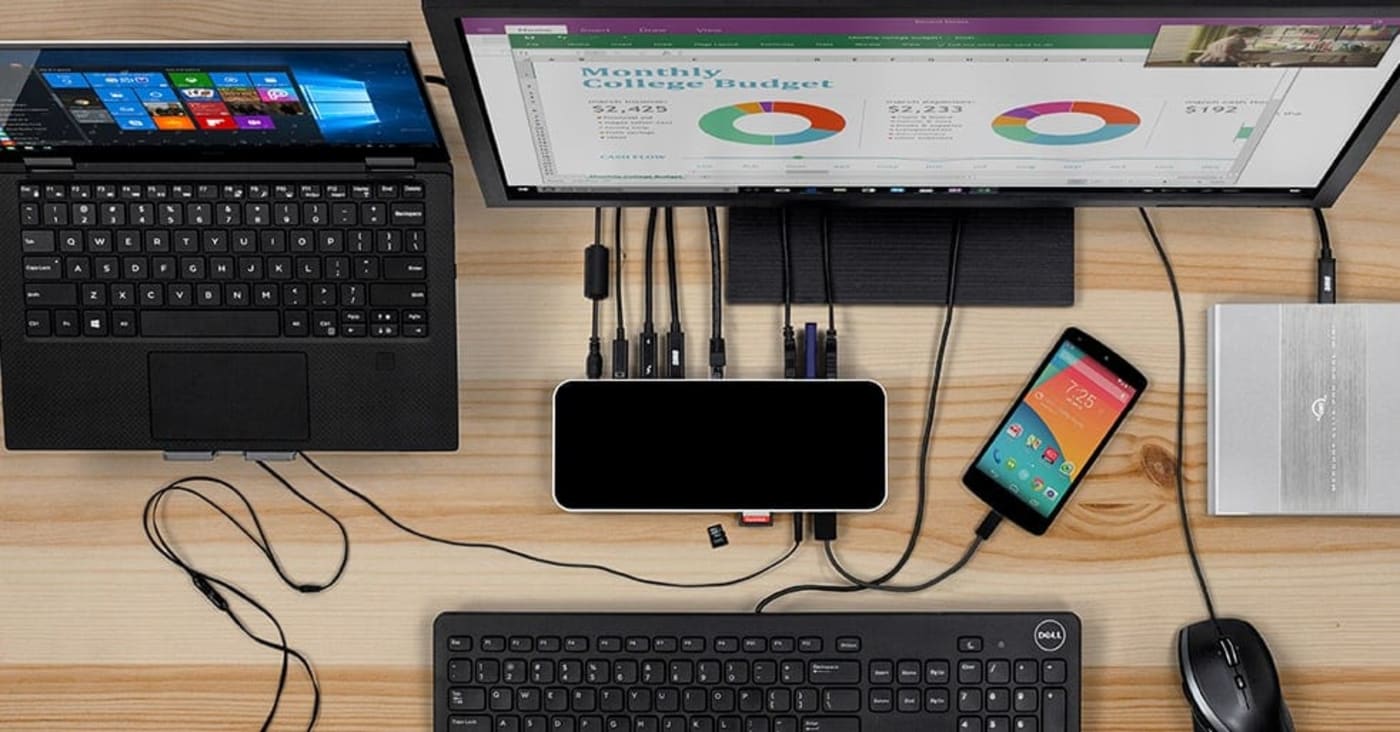 Thunderbolt 3 14 port Dock