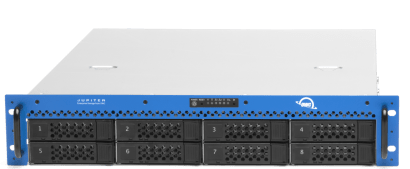 OWC Jupiter Callisto with 8 drives