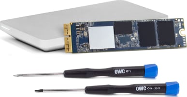 OWC Aura Pro X2 SSD Upgrade Kit with Tools and OWC Envoy Pro Enclosure
