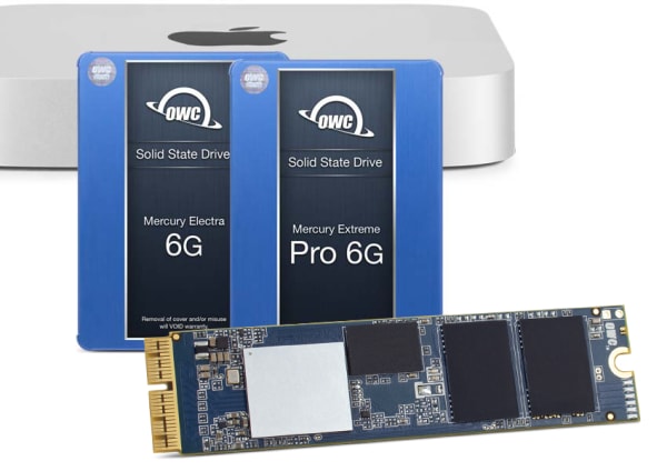 Ananiver Blossom indlæg OWC SSD Flash Storage Upgrade for Mac mini 2014