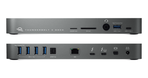 Compare the specs of any two Thunderbolt Docks