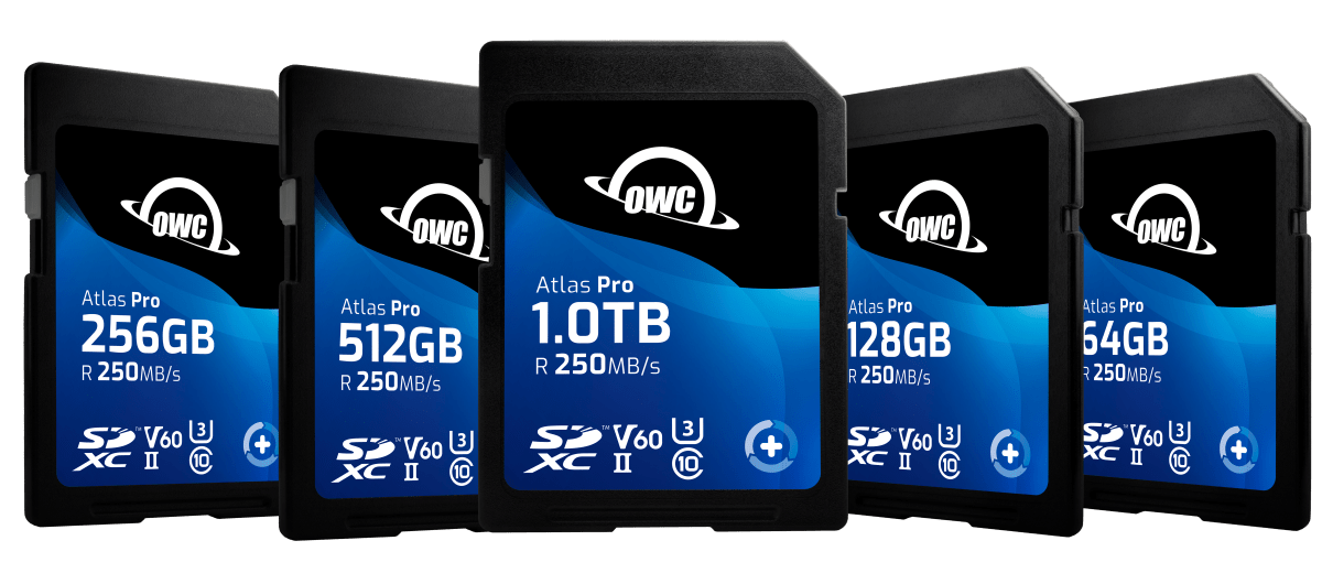 OWC Atlas Pro SDXC V60 UHS-II Carte mémoire 64GB - Secure Digital - Achat  et prix