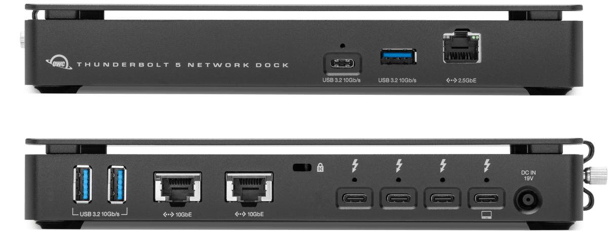 OWC Thunderbolt 5 Dual 10GbE Network Dock at MacSales.com