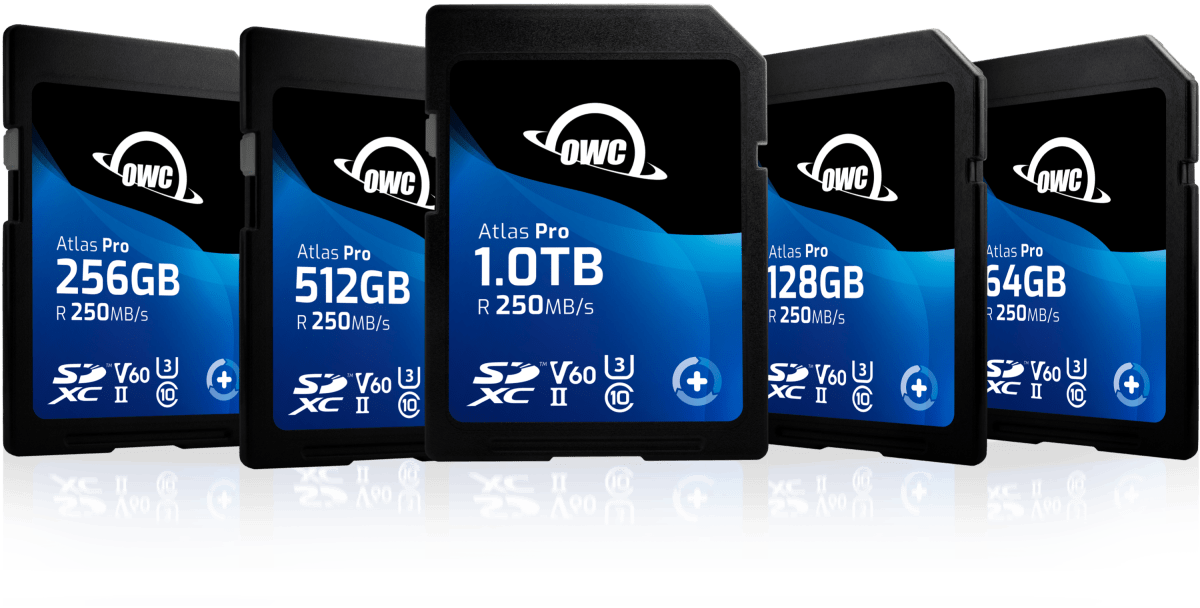 1.0TB OWC Atlas Pro SDXC V60 UHS-II Memory Card