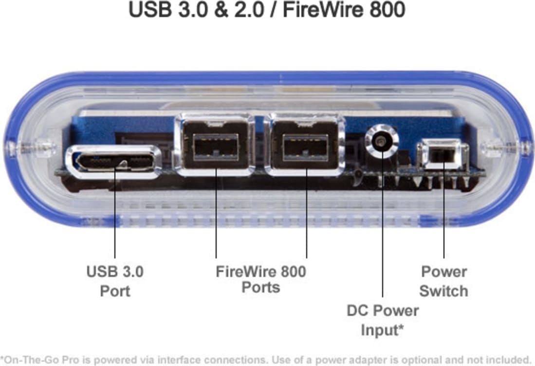 OWC Mercury Pro: USB 3.2 FireWire External Drive