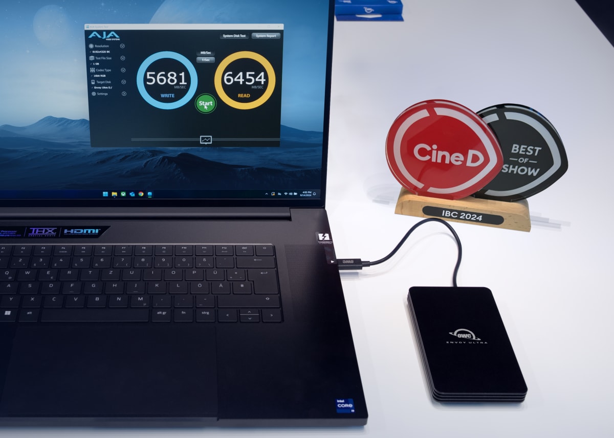 フ*プ様 OWC Envoy Ultra Thunderbolt 5 外付SSD OWC Envoy Ultra – 6,000MB/s Thunderbolt 5 Portable SSD