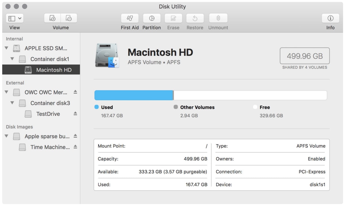Partition a physical disk in Disk Utility on Mac - Apple Support