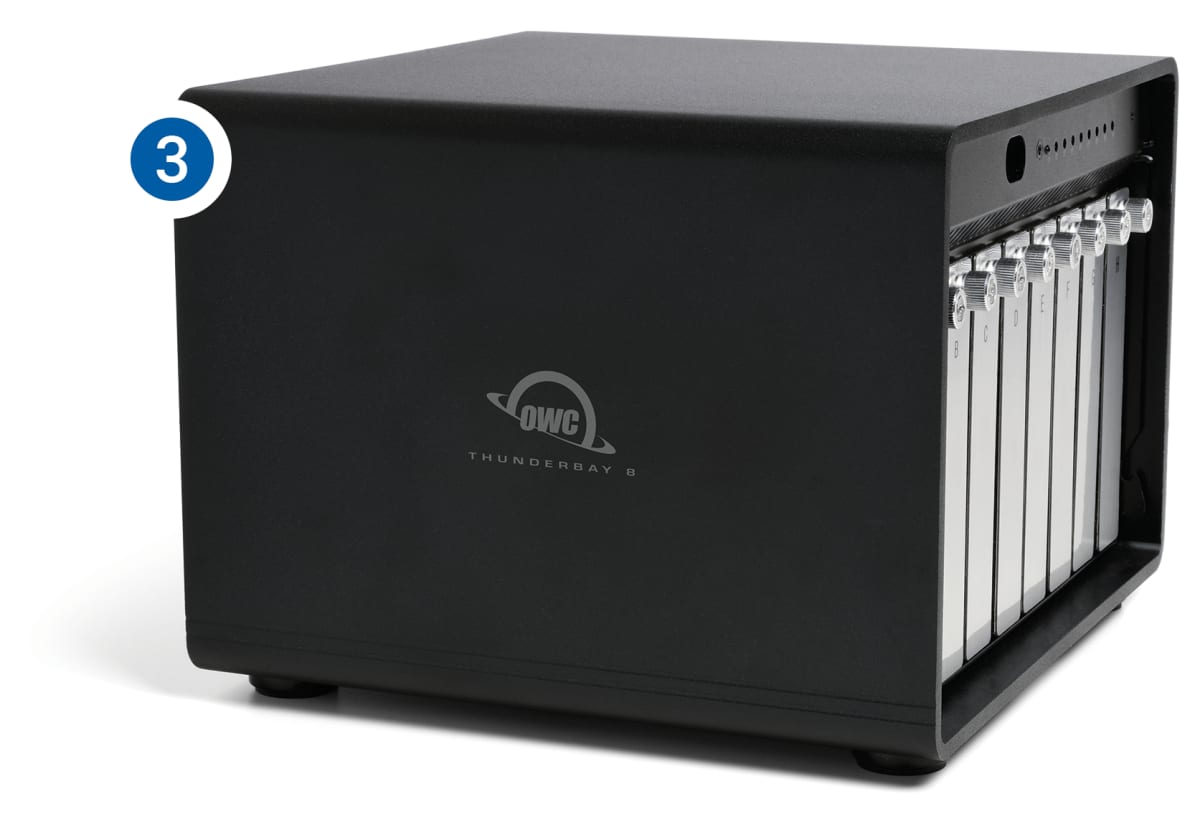 Hatiwareオーダーページ Support Manual for OWC ThunderBay 8