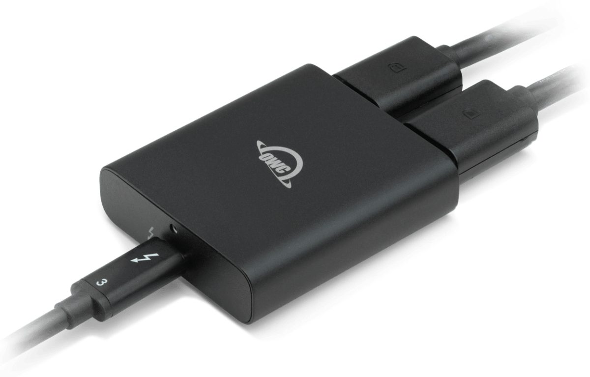 OWC Thunderbolt (USB-C) Dual DisplayPort Adapter