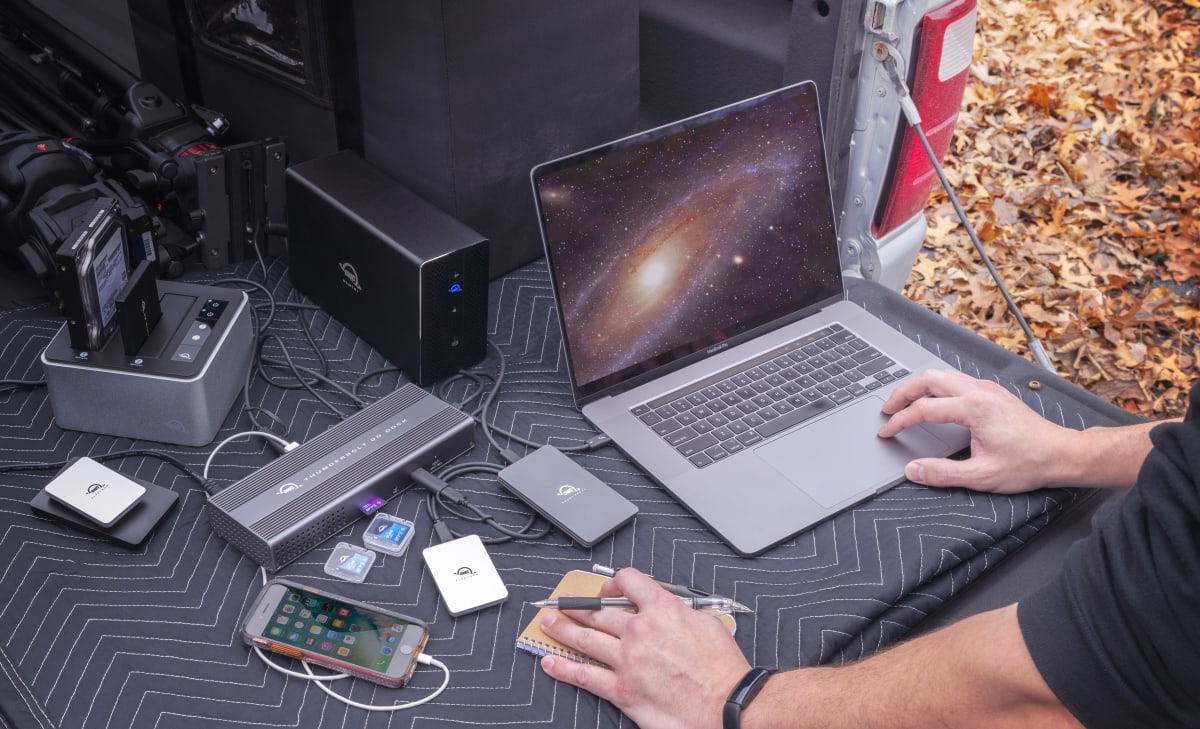 OWC Thunderbolt Go Dock - Thunderbolt Share for Pros OWC Thunderbolt Go Dock - Thunderbolt Share for Pros