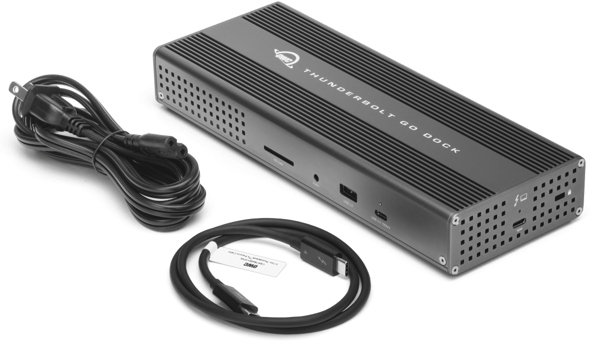 その他 OWC Thunderbolt4 Go Dock OWC Thunderbolt Go Dock: Optimized for Thunderbolt Share