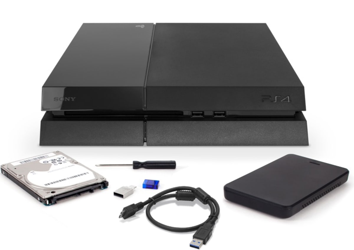 Installing ps4 best sale external hard drive