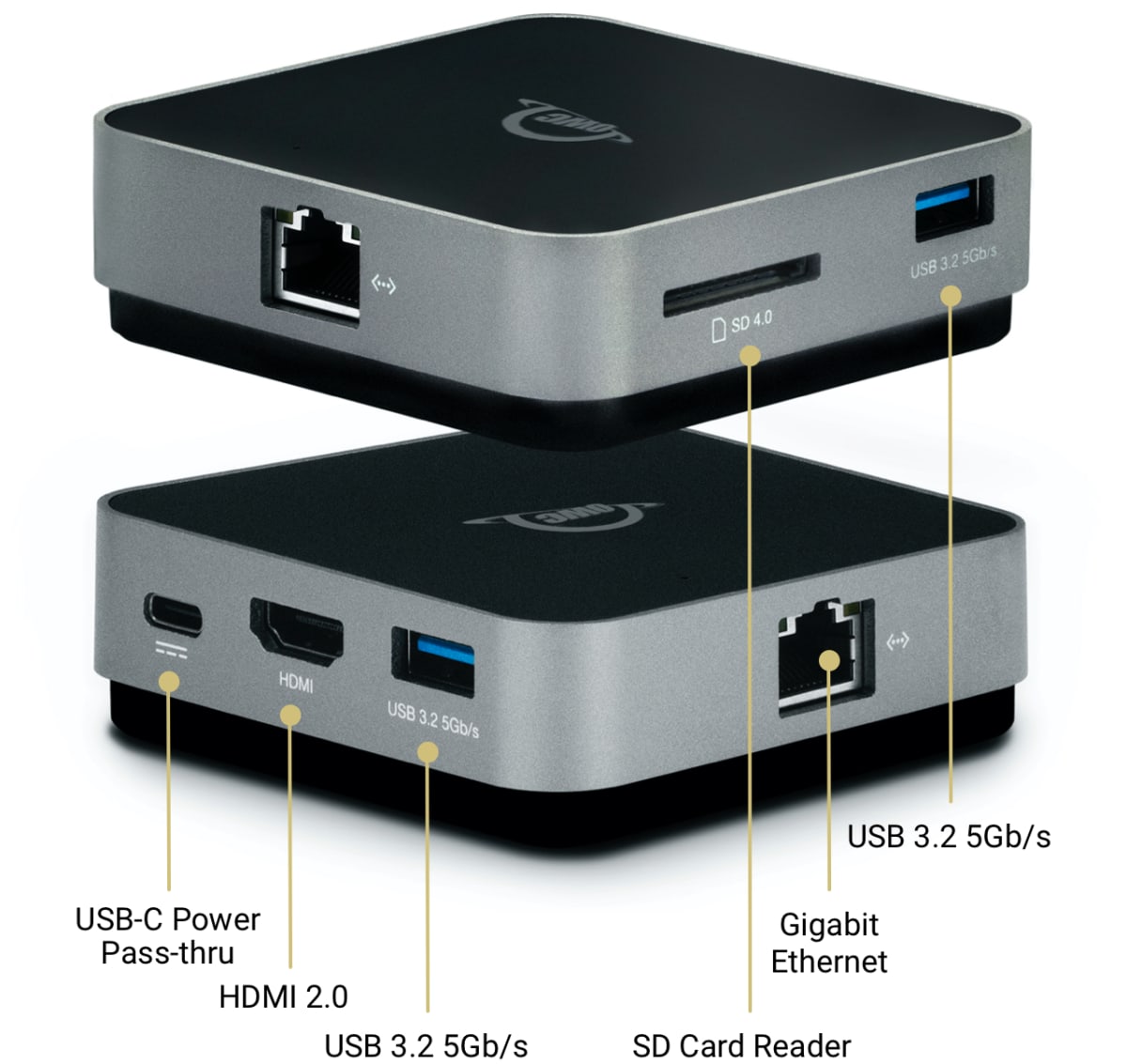 OWC USB-C Travel Dock E - 6 Ports of Connectivity